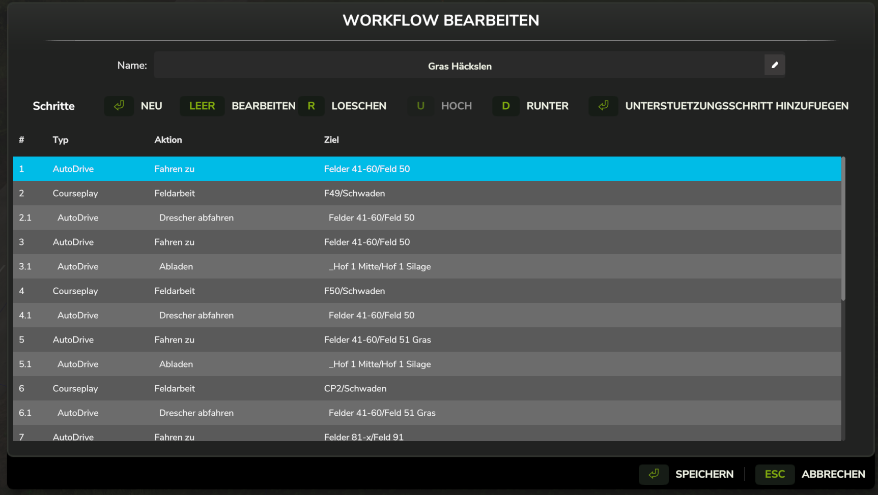 Workflow Editor